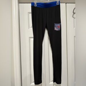 Fanatics Blue Leggings. New York Rangers